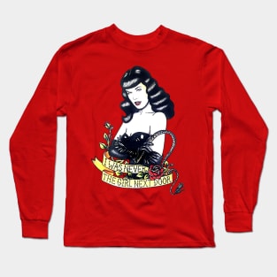 Pinup Tattoo Art Long Sleeve T-Shirt